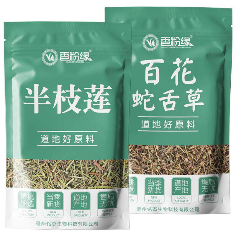 白花蛇舌草和半枝莲功效新鲜半枝