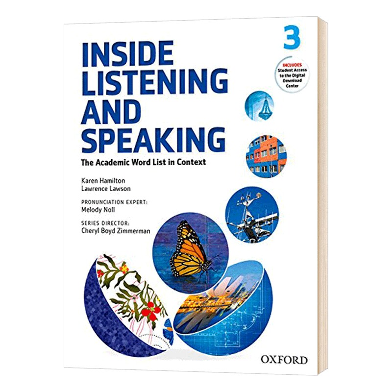 牛津Inside系列学术教材 听说3 Inside Listening and Speaking Level Three Student Book 学术英语听力技巧 英文原版教材书