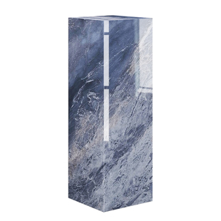 T3岩板大理石立柱奢石摆台展台轻奢装饰落地客厅酒店别墅摆件底座