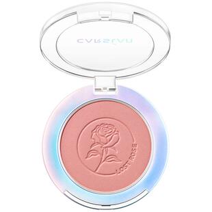 卡姿兰腮红旗舰正品裸妆自然哑光高光修容三合一盘玫瑰色2025爆款