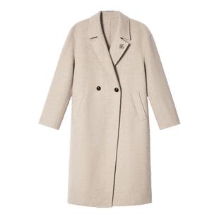 【100%山羊绒】PSALTER诗篇简约学院风双面呢毛呢大衣冬款