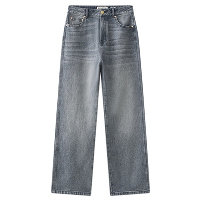 Marc O'Polo/MOP秋季女士新品气质经典弹力直筒牛仔裤修身不紧绷