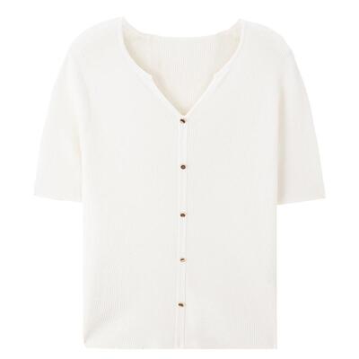 MindBridgeV领短袖针织衫