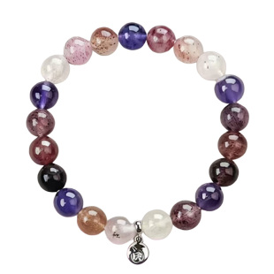 麦玲玲吉庆堂水晶手串草莓晶招贵人桃花转运珠子手链送礼晶石女款