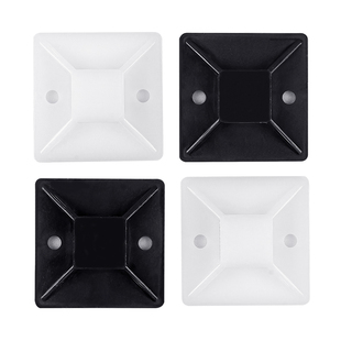 超强粘性吸盘定位片自粘式布线电线固定牢固自粘贴扎带固定座理线