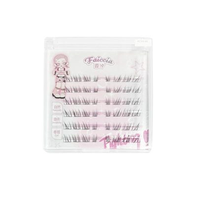 免胶我见犹怜下睫毛上镜日常