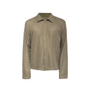 JCAESAR WOVEN LONG SLEEVES 编织长袖衬衫 肌理镂空 微宽松 多色