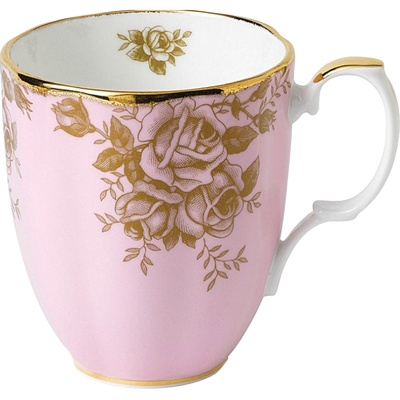 阿尔伯特1960金玫瑰骨瓷马克杯