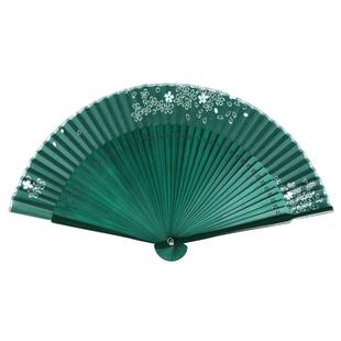扇子女国风夏天便携折扇旗袍流苏礼品竹扇拍照古典专用跳舞扇踢扇