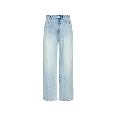 【商场同款】JNBY/江南布衣25秋新品牛仔裤含棉宽松喇叭5P8E12460