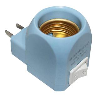 插头灯座带开关灯头万能通用型螺口插壁式E27可移动加厚铜圈螺旋