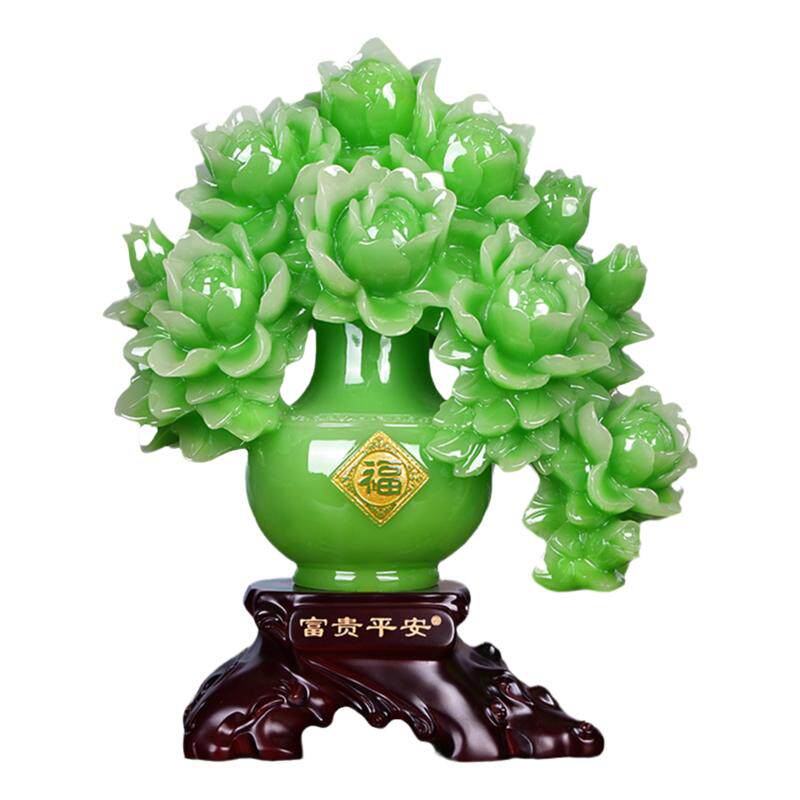 富贵平安家居客厅新房酒柜装饰品