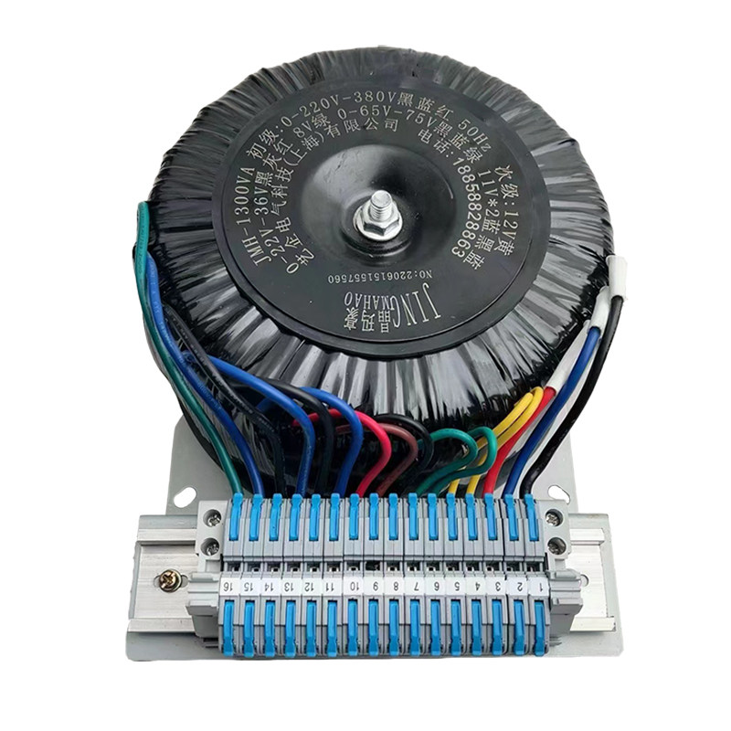 环牛变压器220转12V24V隔离音响功放电源步进墙暖防水环形变压器