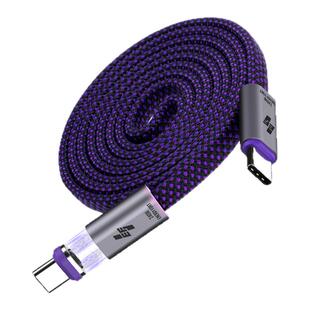 SIKAI 双磁吸碰碰卷PD240W充电数据线LED指示灯智能芯片快充线适用苹果17promax小米17pro华为mate80满速充电