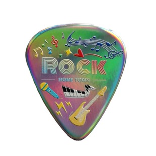 新款吉他拨片镭射定制印刷项链配饰挂件可弹琴扫弦贝斯民谣电吉他