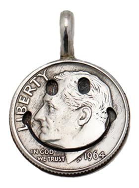 银币街头风项链吊坠定制