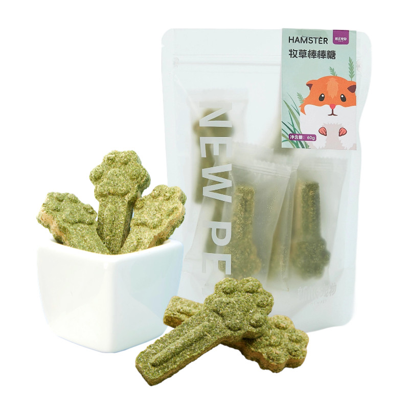 新派宠物仓鼠兔子豚鼠磨牙干草棒
