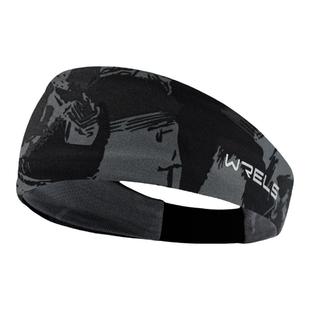 跑步吸汗运动发带篮球发箍瑜伽护透气款止汗带头套捆男女健身宽边