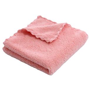 珊瑚绒毛巾洗脸擦头发吸水速干厨房清洁抹布宠物擦洗柔软不掉毛长