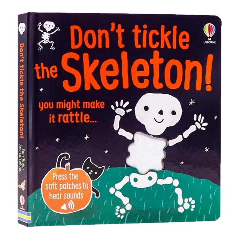 Usborne出品别挠骷髅痒痒英文