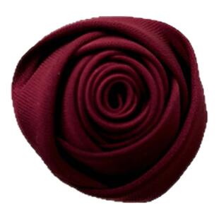 3cm 玫瑰花胸针胸花配饰衬衣高档别针布艺花朵领饰女西装外套装饰