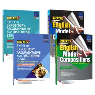 SAP 新加坡英语写作范文 NOTES+ English Model Compositions for Lower Secondary 初一至初三 写作专项练习册 英文原版进口教辅