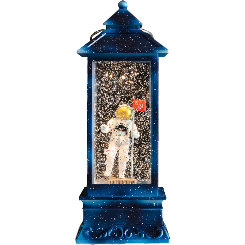 男生音乐盒太空宇航员水晶球八音盒创意礼物六一儿童生日夜灯摆件