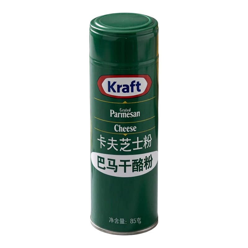 卡夫 芝士粉纯巴马奶酪粉85g巴马干酪粉家用调料烘焙料理西式商用
