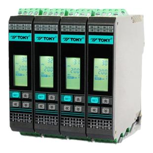 东崎GTE导轨单双通道工业温度控制器PID高精度采集模块智能温控表