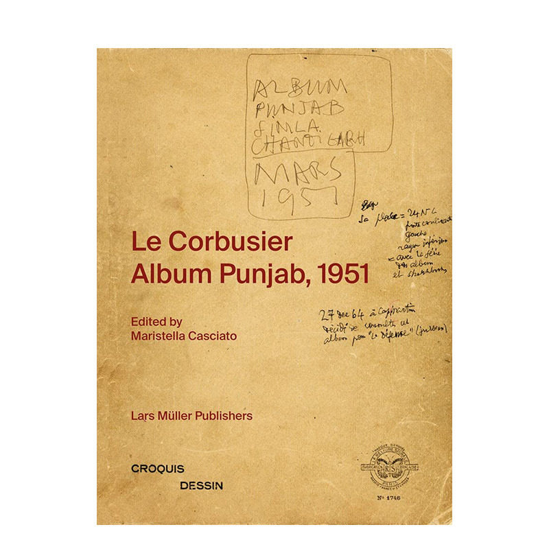 【现货】英文原版 勒柯布西耶:旁遮普手稿合集 Le Corbusier: Album Punjab, 1951 建筑设计 正版进口书籍画册 善优图书