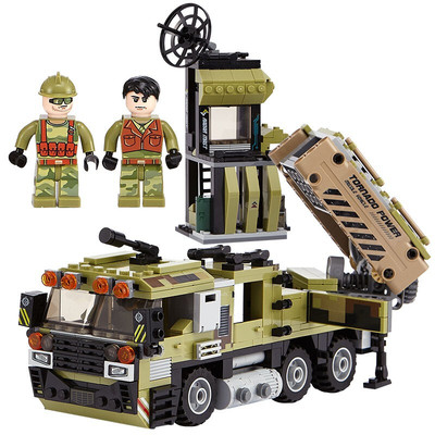 奥迪双钻维思积木拼装插装备玩具