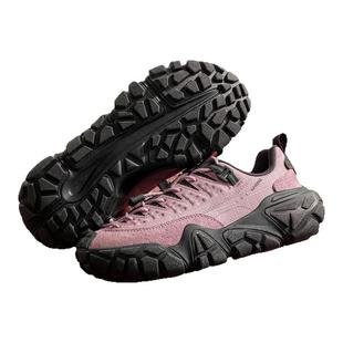 李宁沙丘丨休闲鞋女鞋冬季新款山系老爹鞋轻户外耐磨防滑运动鞋子