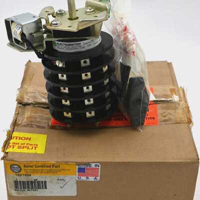 Electroswitch 7804 B Rotary Switch Lockout Relay 24VDC 10215