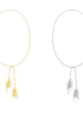 达弥穗系列双麦穗造型长项链