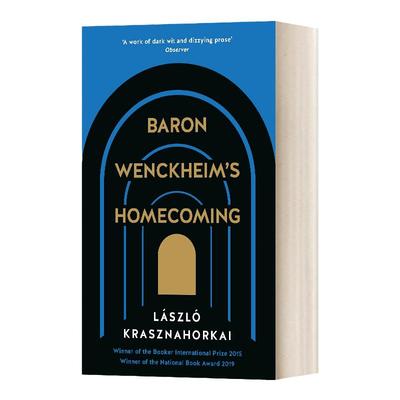 英文原版 Baron Wenckheim s Homecoming  温克海姆男爵的归来 英文版 Laszlo Krasznahorkai 进口英语原版书籍