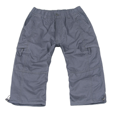 夏季新品大码男士潮流七分裤短裤