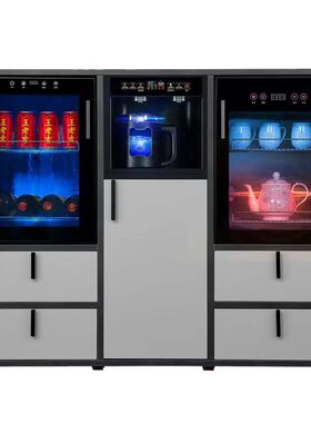 消毒柜茶吧机冷藏柜多层实木