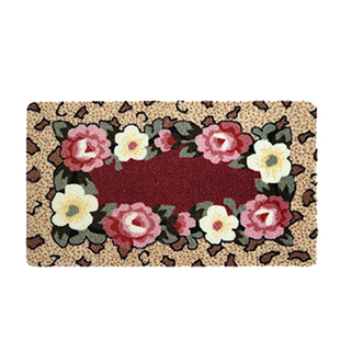 定制厚实随意裁硅胶底卷材地垫地毯门垫客厅卧室厨房卫浴防滑地垫