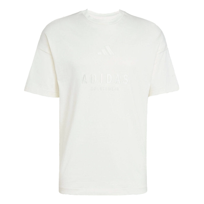 阿迪达斯男女同款运动短袖T恤