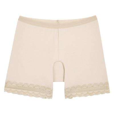 华歌尔防走光蕾丝抗菌中腰安全裤