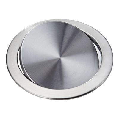 嵌入式盖子垃圾桶台面提盖圆形