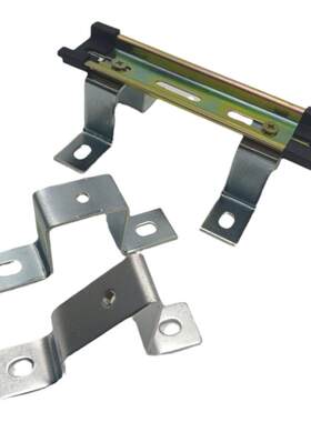 din35mm斜面通用u型加厚导轨安装