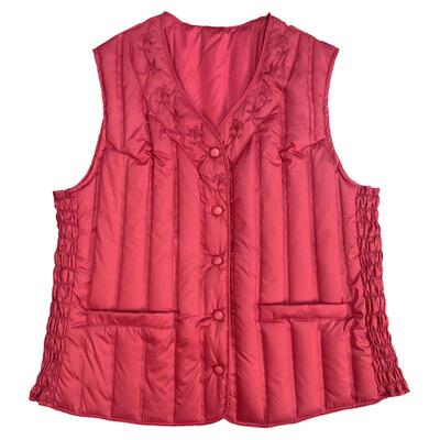 雅鹿羽绒马甲保暖内穿加厚背心