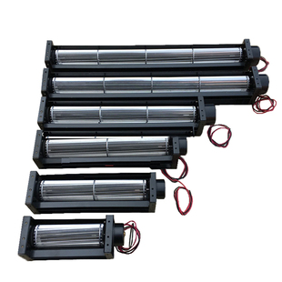 台湾三巨横流风机24v12v贯流风机滚筒式 50190直流长条形横流风扇