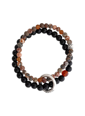 小众双层手链女新款复古