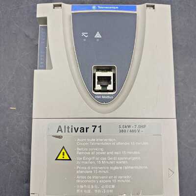 TELEMECANIQUE ALTIVAR 71 5.5KW 7.5HP 380/480V VARIABLE FREQU
