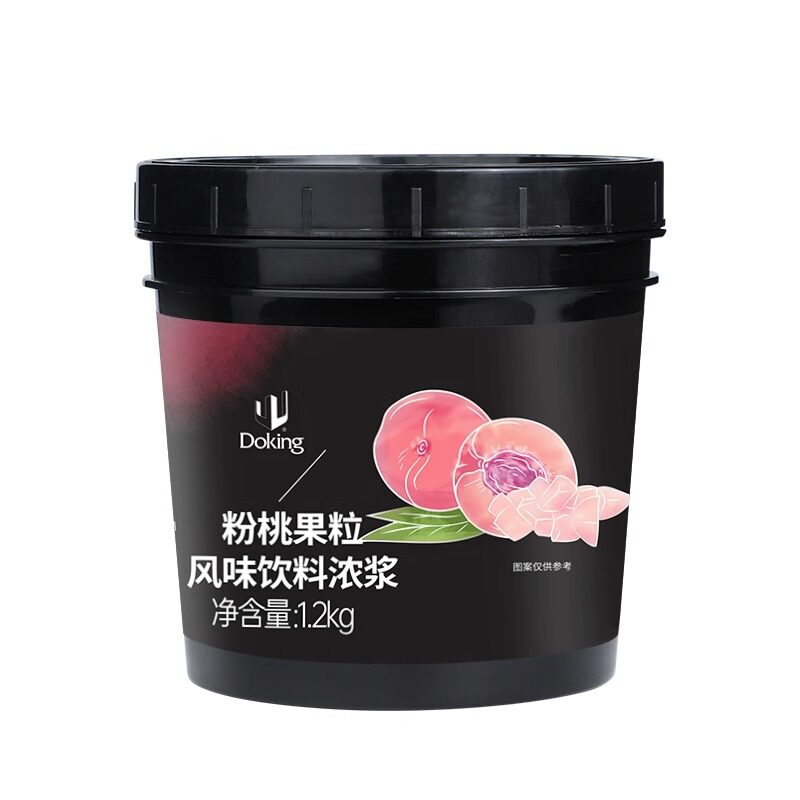 盾皇粉桃果酱果肉果粒水蜜桃果茸