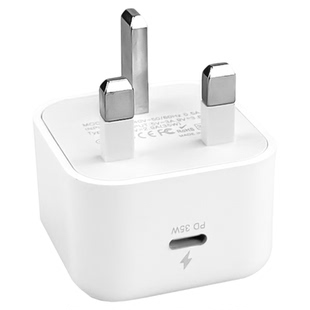 港版充电头PD35W充电器适用于iphone17充电头15快充头单Type-C便携充电器旅游适配器英标香港澳门台湾日本