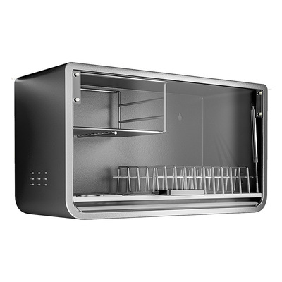 勒克碳钢壁挂式免打孔碗柜