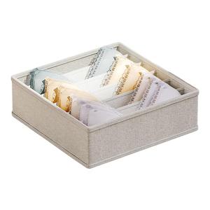 内衣内裤收纳盒家用分层衣柜收纳筐折叠式放袜子贴身衣物整理盒子